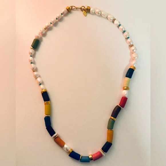 Lizzie Fortunato Daydreamer Pearl & Beaded Long Necklace - Picture 4 of 5